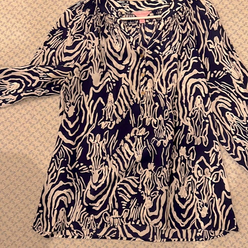 Lilly Pulitzer Elsa Women’s top, size L, good used condition